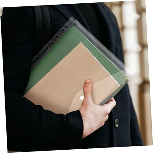 Pochettes perforées transparentes solides contre la perte de papiers