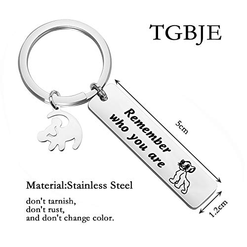 TGBJE Remember Who You Are Bracelet Inspired Bangle Lion Fans Gift for Friend2