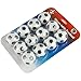 zeyce Pack of 12 Foosball Balls Mini Soccer Balls - Small Soccer Ball Replacements for Foosball Table Fun Home Recreation