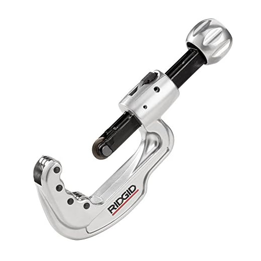 RIDGID 31803 65S Stainless Steel Tubing Cutter, 1/4-inch to 2-5/8-inch Tube Cutter