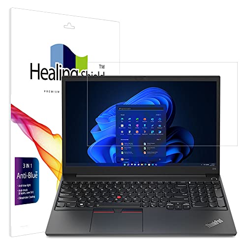 Healingshield �X�L���V�[���t���ی�t�B���� Screen Protector Eye Protection Anti UV Blue Ray Film Compatible with LENOVO ThinkPad E15 Gen 4