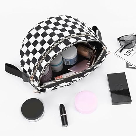 Elysir Crossbody Bag for Women, Checkered Bum Bag Crossbody, Waterproof Oxford Bum Bag for Travel and Everyday2