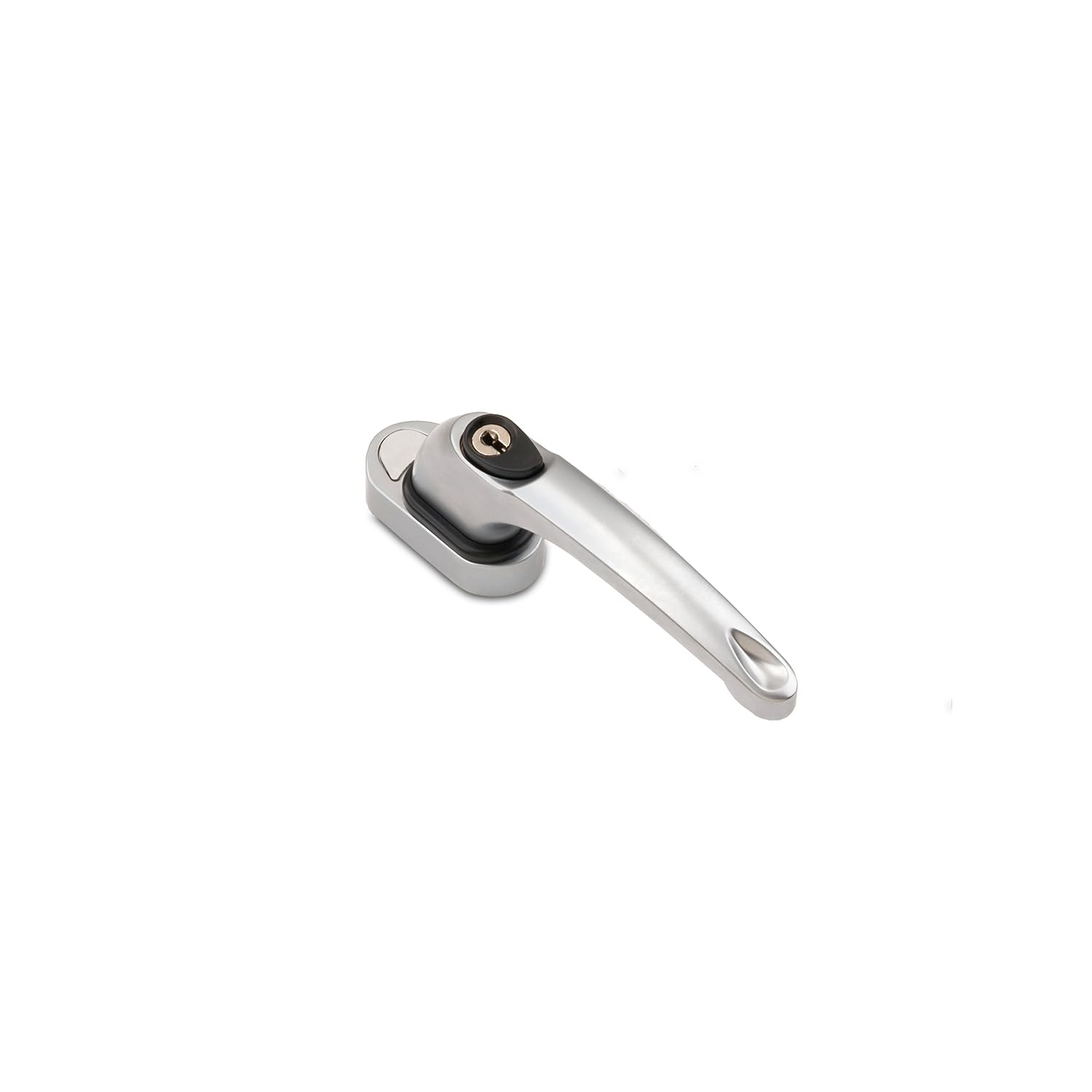 KOOPLES HARDWARE Maxim Tilt Safe Tilt and Turn Window Handle โ Child Safe Locking Handle with Key โ Fits uPVC & Timber Tilt & Turn Windows โ Durable, Secure & Easy to Fit (White, 50mm)