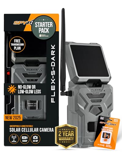 SPYPOINT Flex-S-Dark Solar Cellular Trail Camera
