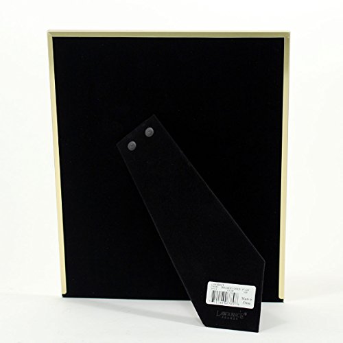 Lawrence Frames Brushed Gold Aluminum Frame, 8 By 10-Inch, Brass #TOP2