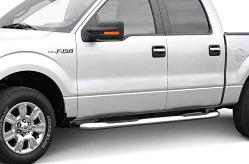 Barras laterales ovaladas cromadas para F150 2004-2008 miniatura 6