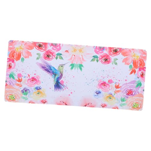 Grand tapis de souris SHOWERORO antidérapant et lisse pour le bureau et la maison