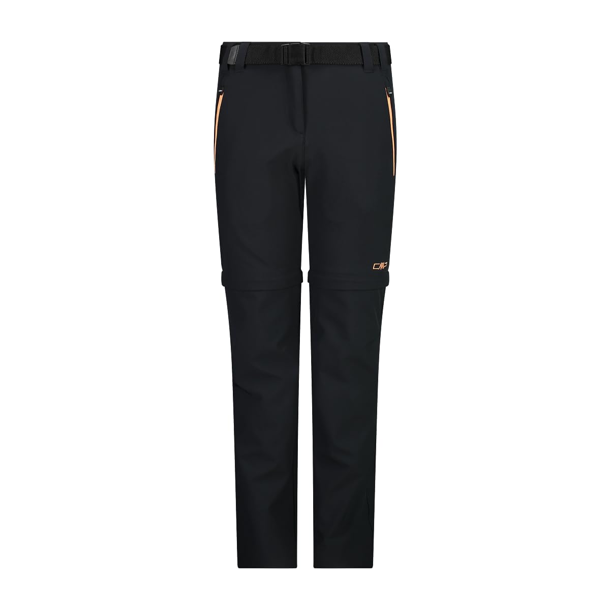 CMP Kid G Zip Off Pant Antracite-SALMONE