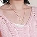 HANMOZTION Origami Bird Pendant Lucky Phoenix Wings Tattoo Men Necklace (gold)