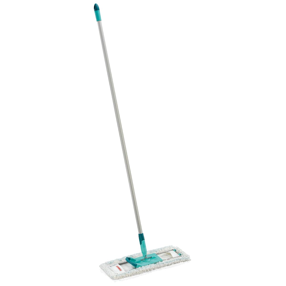 Leifheit Turquoise Profi Cotton Plus Cotton/Fiber Grey, White Mop – Accessory Mop (Laminate, Tiles, Cotton/Fiber, Grey, White, 420 Mm)