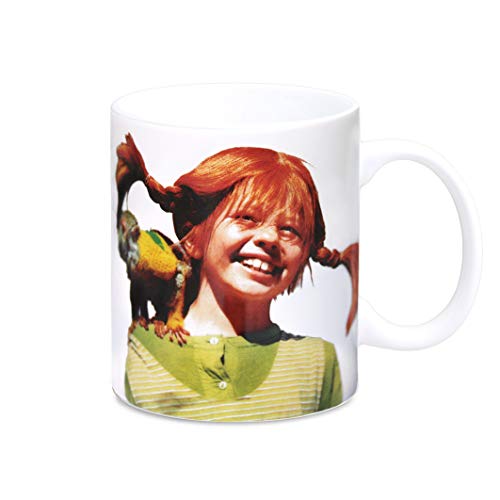 Logoshirt® Pippi Langstrumpf I Herr Nilsson I Porzellan Tasse -...