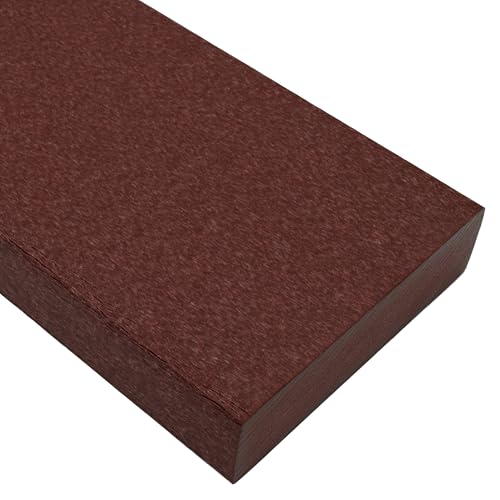 BuyPlastic Tangent Poly Lumber - Cherrywood, 1x4 (0.75" x 3.5"), 36" Length - HDPE Plastic Board for Outdoor Furniture and More
