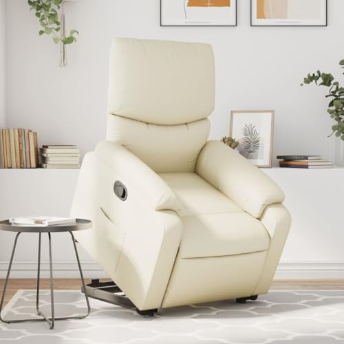 Brokky DENNIIZJ3204887DE Creme Relaxsessel mit Aufstehhilfe