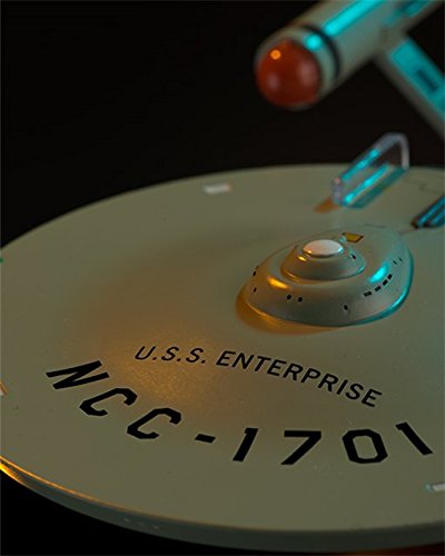 Eaglemoss 28 cm Star Trek U.S.S Enterprise NCC-1701 Modell Schiff Druckguss Spielzeug
