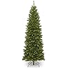 National tree company artificial slim christmas tree green north valley spruce includes stand 65 feet  urban country home decor