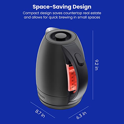 image for Chefman Electric Kettle, 1.8 Liter Stainless Steel Electric Tea Kettle