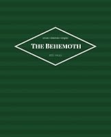 The Behemoth (800 Lined Pages): Dark Green Stripes - Extra Large Journal, Notebook, Diary (7.5 x 9.25 inches) 1543167063 Book Cover