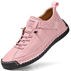 Womens Casual Shoes Ankle Chukka Boots Slip On Breathable Loafers Handmade Fashion Sneakers Mid top Walking Driving Flats Shoes