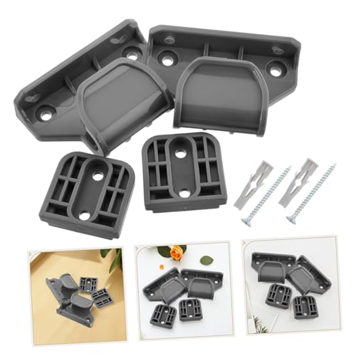 Accessoire barrière bébé extensible ERINGOGO kit de fixation perforé plastique - 7