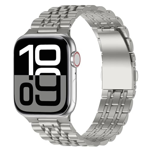 Bracelet Apple Watch 42mm Inoxydable: Ajustement Sûr et Durable