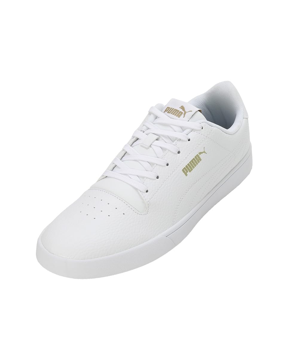 Puma Mens Shuffle Zenfit White-Metallic Gold Sneaker - 11 UK (39712301) (B0CKYVJPN1) Amazon Price History, Amazon Price Tracker