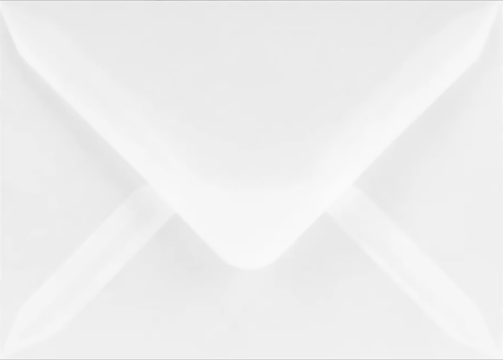 Netuno 100 półprzezroczystych kopert DIN B6 12,5 x 17,5 cm 110 g LumiStar koperty przezroczyste papierowe eleganckie koperty zaproszenia białe przezroczyste koperty na listy wesele urodziny