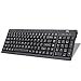Rii RK901 Wireless Keyboard,Ultra-Slim Full Size 2.4G Wireless Keyboard with Numeric Keypad for Computer,Desktop,Laptop,PC,Raspberry pi,Windows XP/7/8/10 (Black)