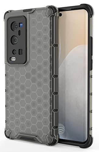 Image of Glasgow Back Case Cover Compatible with Vivo X60 Pro Plus (Stylish Design) - Black