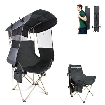camp chair with hood