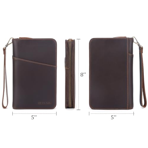 Polare 6-Passport Family Travel Wallet
