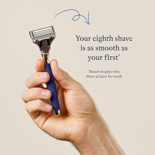 Harry's Razors for Men - Winston Chrome Razor Handle, Razor Blade Refill - image 2