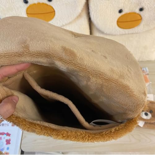 Funda Puffy Y2K Cutecore para Laptop 13-14 Inch Khaki miniatura 3
