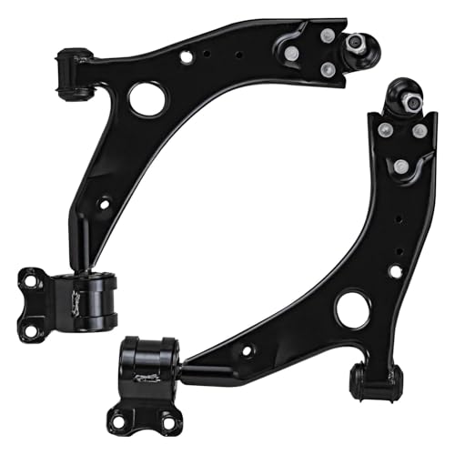 Image of Detroit Axle - 8pc Front End Control Arms Kit for 2006 Volvo C70, 2004-2006 S40, 2005-2006 V50, Stabilizer Sway Bars Front and Rear Control Arms Replacement