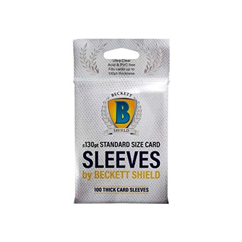 Pochettes épaisses Beckett Shield : protégez vos cartes de la poussière et des rayures