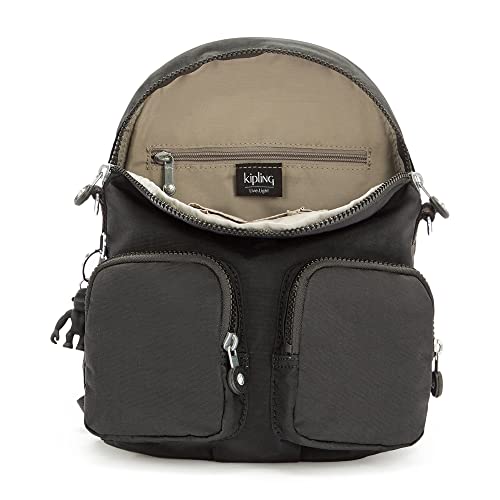 Kipling Firefly Up Sac à dos femme noir multipoche et polyvalent - 3