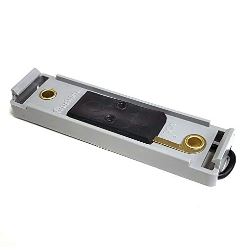 10x Truck-Lite 2-Screw Hardwired Stripped End Side Marker Surface Base Mount Bracket (Gray Polycarbonate) Works with 19-Series Trailer Light (19721)