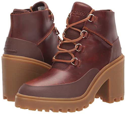 Sperry Women's Pretty Tough Ankle Boot, Tan, 8 #TOP6