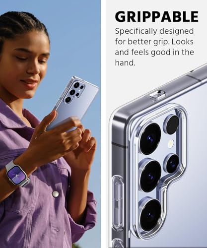 Image of NISHTECH for Premium Transparent Hybrid Soft Slim Dust Proof Back Case Cover with Camera Protection AS14