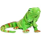 Ignacio The Iguana - Over 6 Foot Long (Including Tail Measurement) Big Stuffed Animal Plush Lizard -...