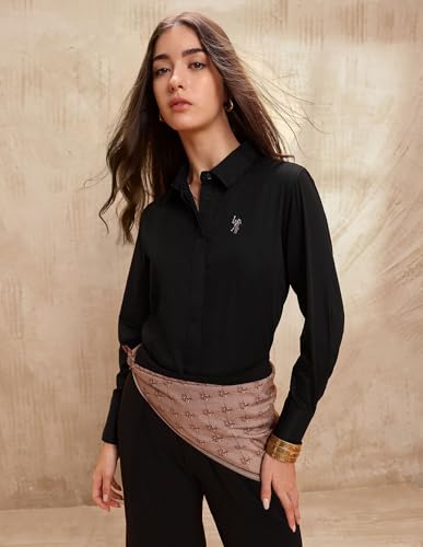 Image of Cotton Sateen Regular fit Shirt