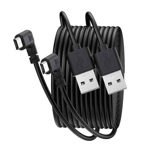 Vanjua 2 Pack Micro USB Cable 3.3Ft, USB A to Micro USB 2.0 480Mbps Data Transfer Charging Cord for...