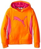 PUMA Girls' Cat Hoodie with Thumb Hole