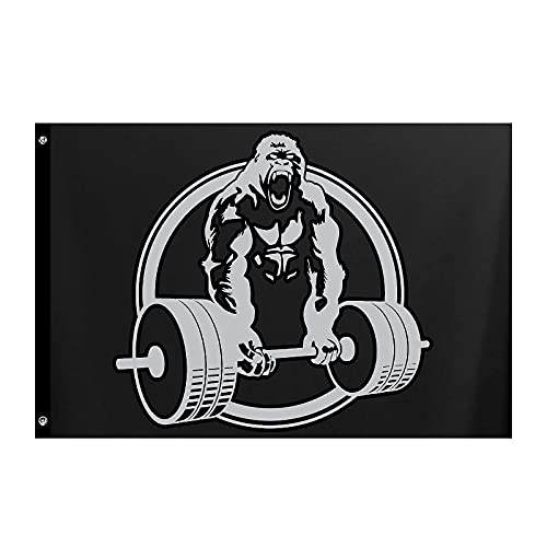 Flag Gorilla Lifting Weightlifting