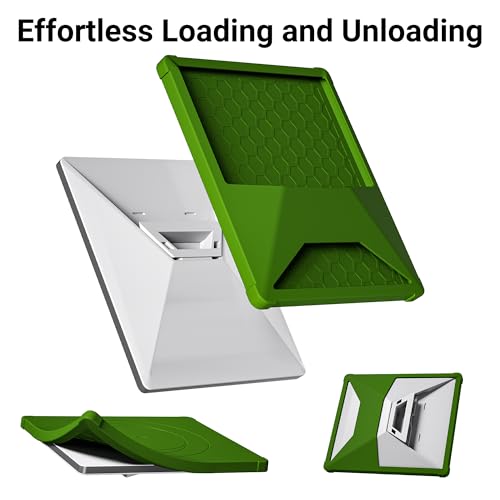 Image of DAIERTEK Starlink Mini Silicone Cover, Green Protective Case | Waterproof, Anti-Scratch, Satellite Dish Accessories, Outdoor Travel RV /Camping