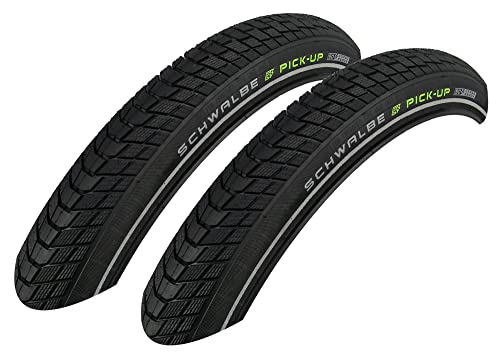 2X Schwalbe Pick Up 55-406 Drahtreifen Super Defense 20x2.15 Fahrradreifen