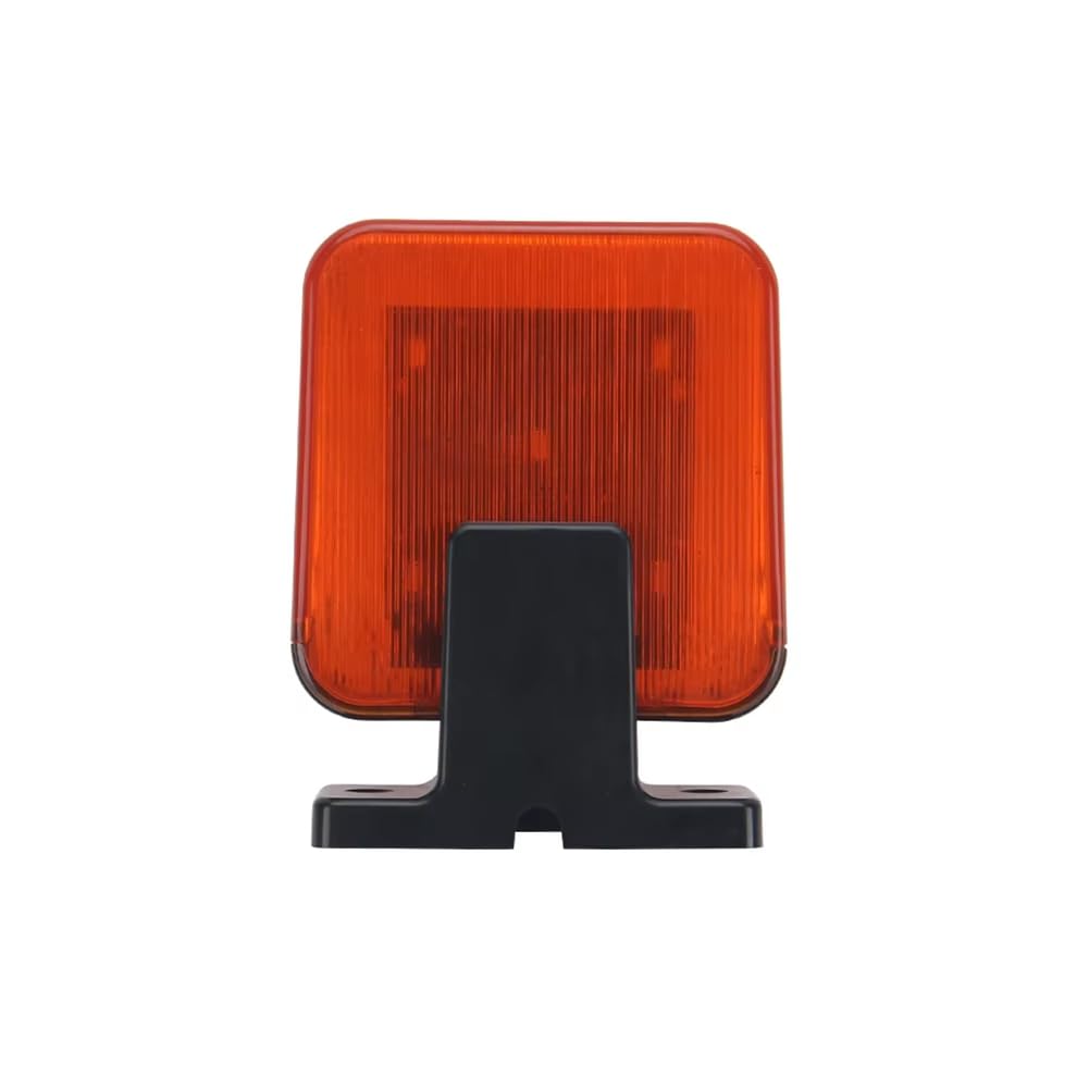 LED Light Flash Alarm Lamp AC DC 12-265V for Swing Sliding Gate Opener/Barrier Gate