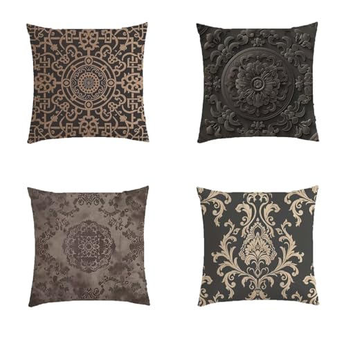 Housse coussin 70x70cm imperméable avec impression double face pour grand canapé - 2