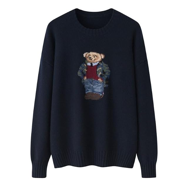 Womens Round Neck Thickened Knitted Long Sleeve Bottoming Sweater Color BB