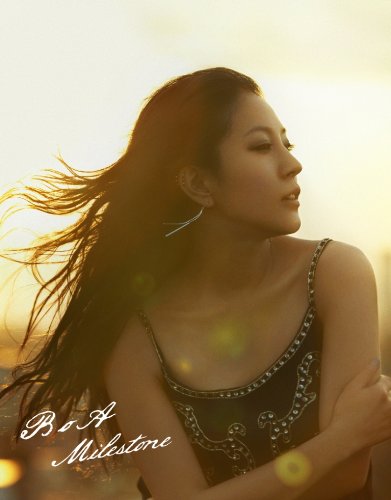 BoA/Milestone　CD+DVD 初回限定特殊パッケージ仕様 BoA10周年DVDシングル発売中！初回限定版 BoA10周年DVDシングル発売中