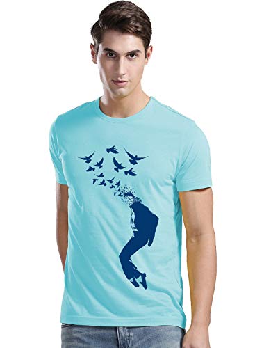 Image of ADRO Men's Solid Regular Fit T-Shirt